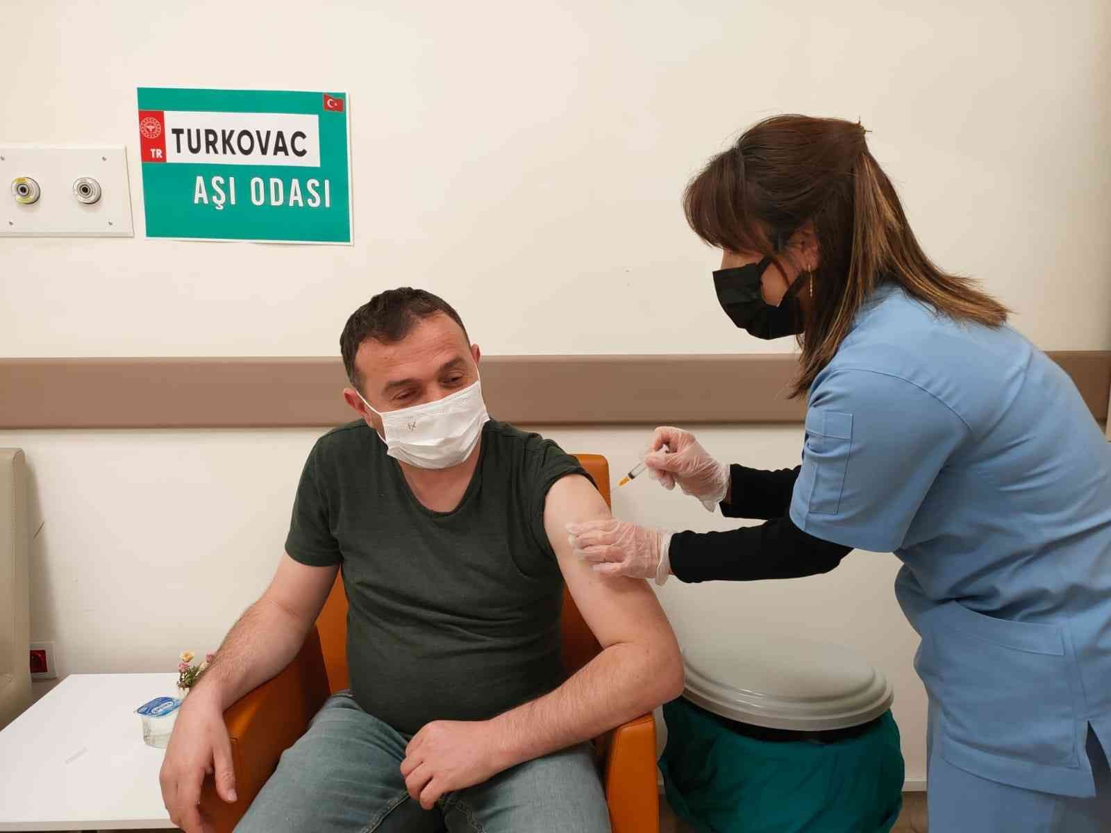Giresun’da 2 bin 500 doz TURKOVAC aşısı uygulandı #giresun