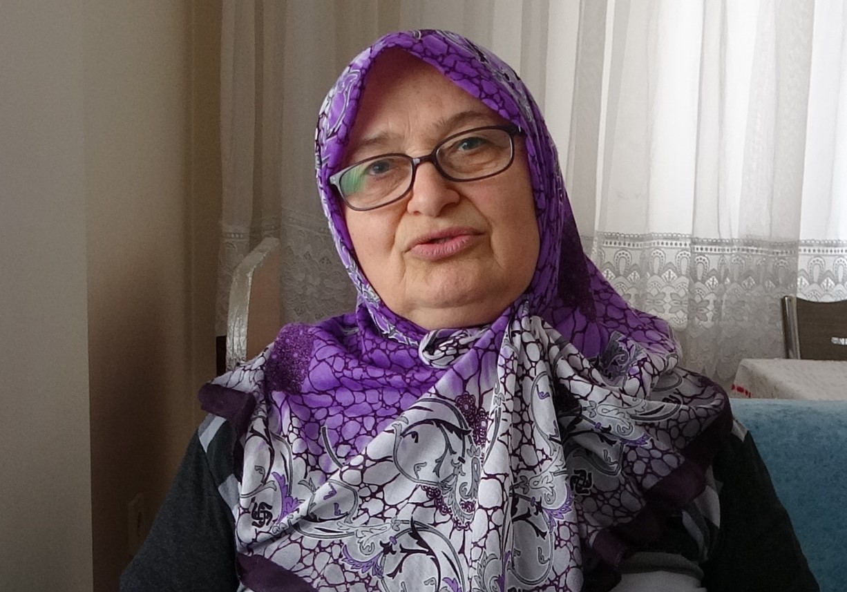 67 yaşındaki kadın engelli oğlu ile hayat mücadelesi hayran bırakıyor #rize