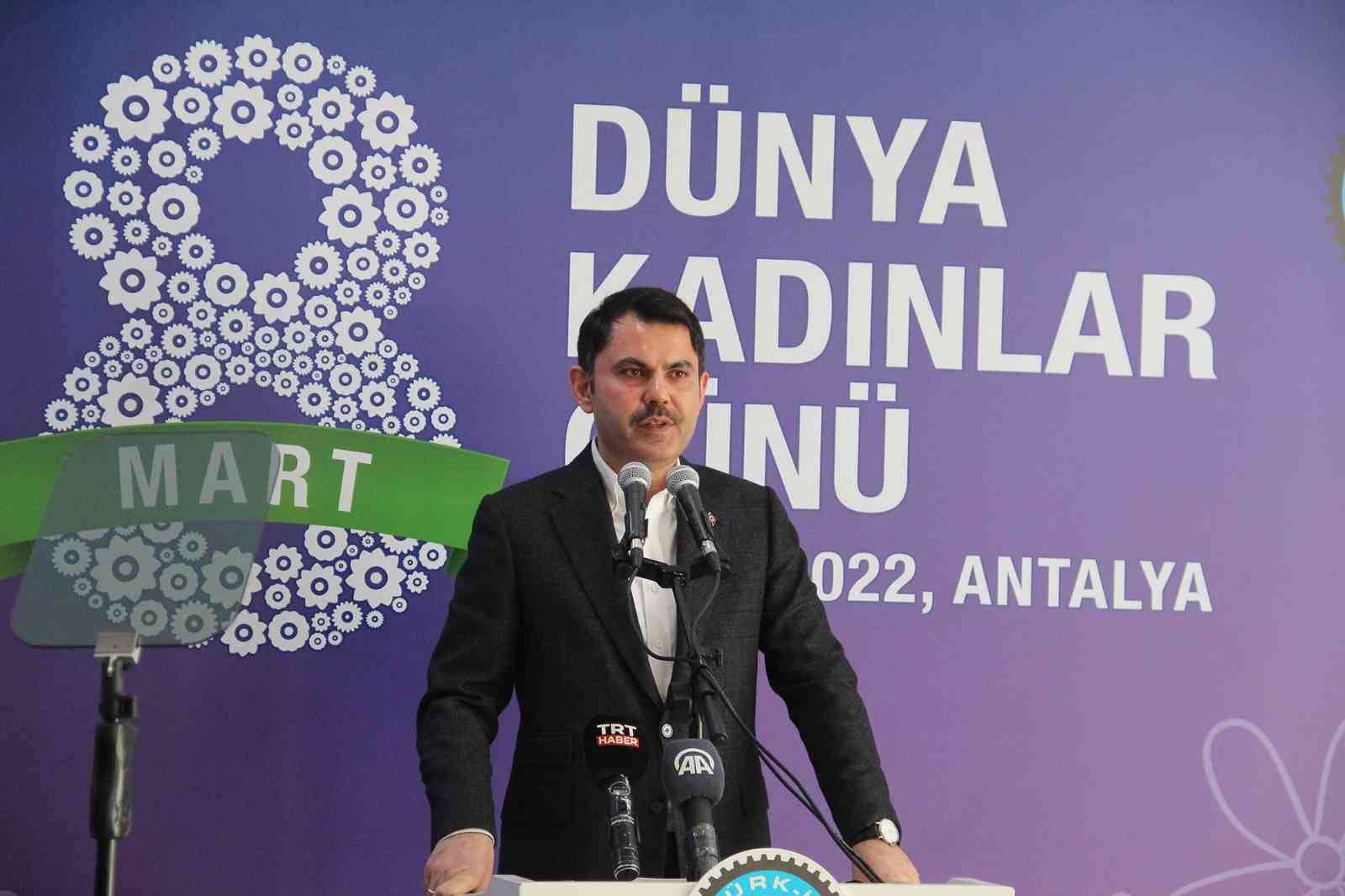 Bakan Kurum’dan, zeytinliklerin maden sahası olacağına dair yapılan eleştiriye yanıt #antalya