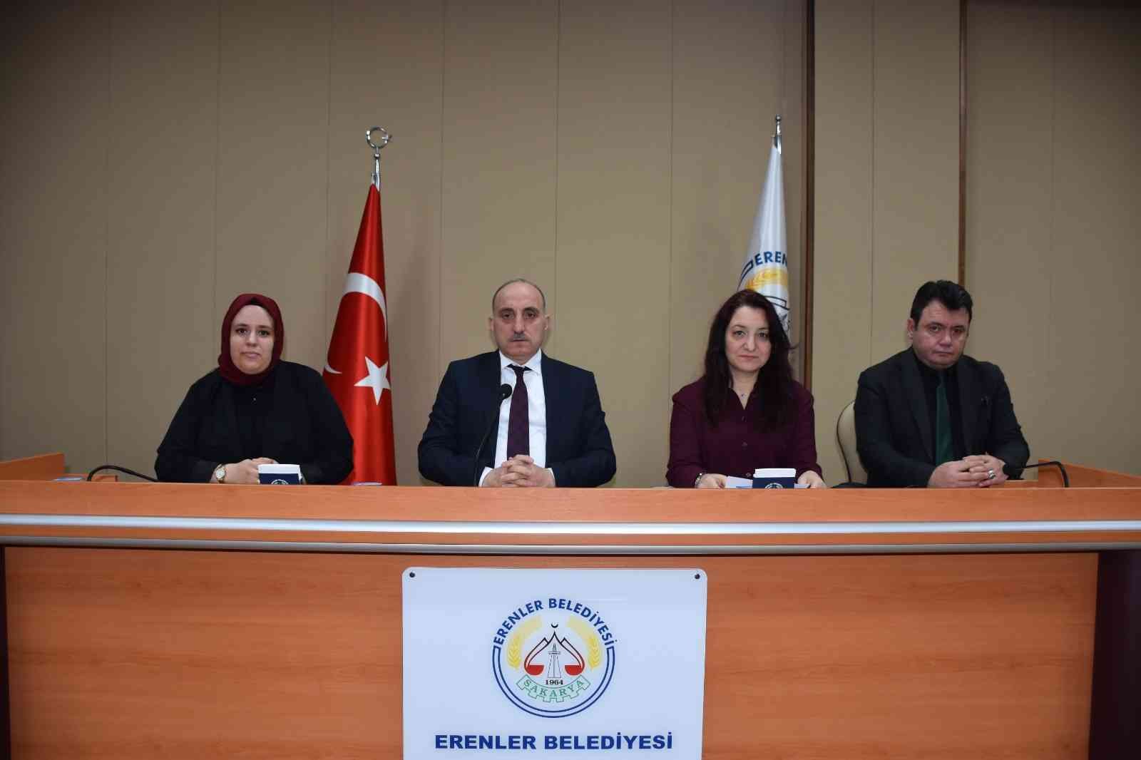 Erenler Belediyesi’nin mart ayı meclis toplantısı gerçekleştirildi