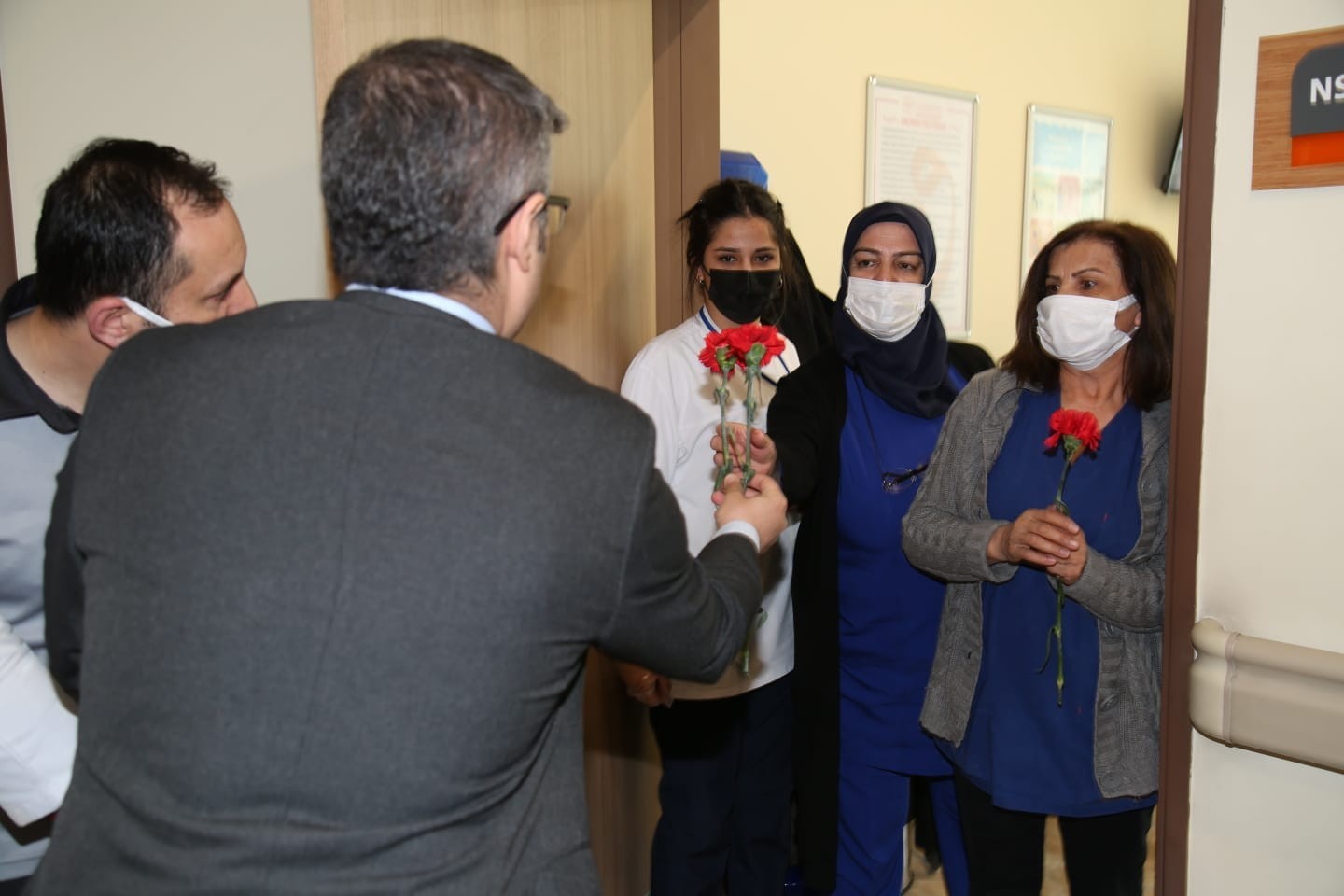 Şehir Hastanesinde 8 Mart Dünya Kadınlar Günü kutlaması #erzurum