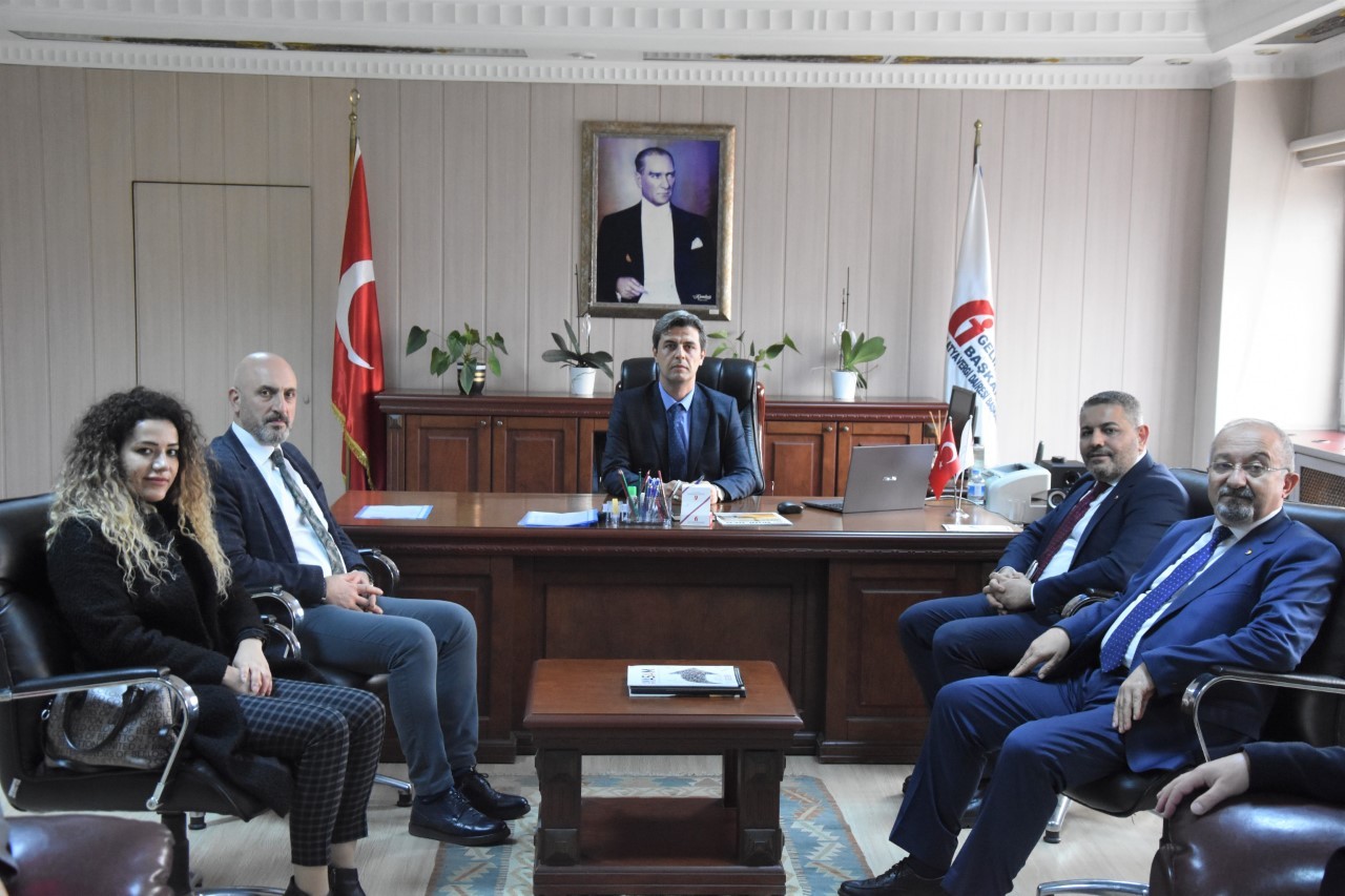 Başkan Sadıkoğlu’ndan yeni Vergi Dairesi Başkanı Balıkçı’ya ziyaret #malatya