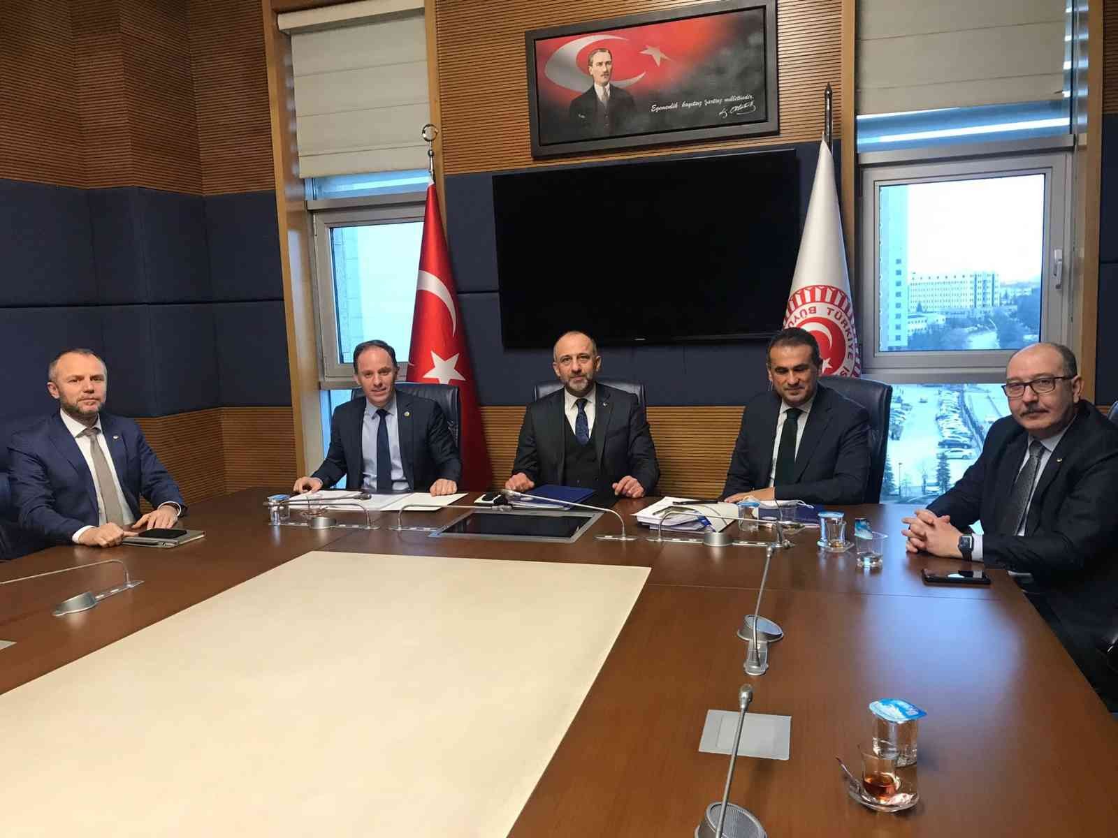 TSO Başkanları Ankara’da milletvekilleri ile buluştu