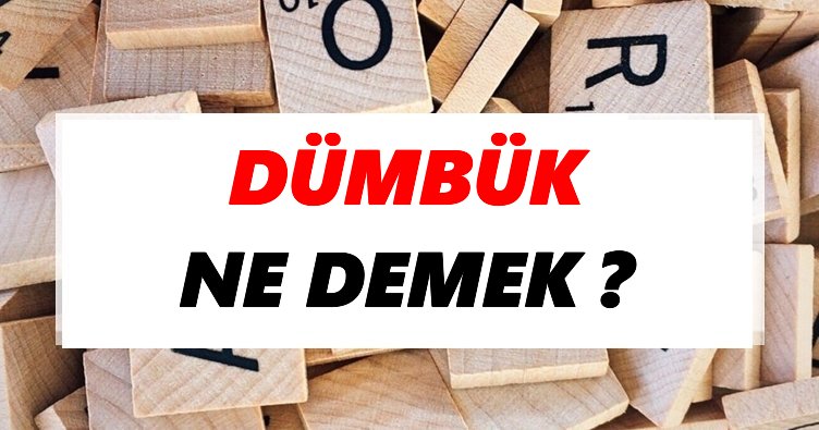 Dümbük Ne Demek? TDK’ya Göre Dümbük Sözlük Anlamı Nedir?