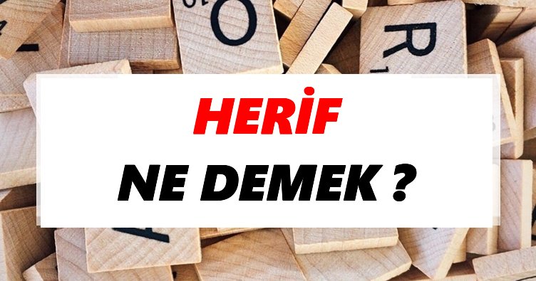 Herif Ne Demek? TDK’ya Göre Herif Sözlük Anlamı Nedir?