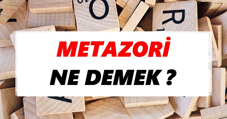 Metazori Ne Demek? TDK’ya Göre Metazori Sözlük Anlamı Nedir?