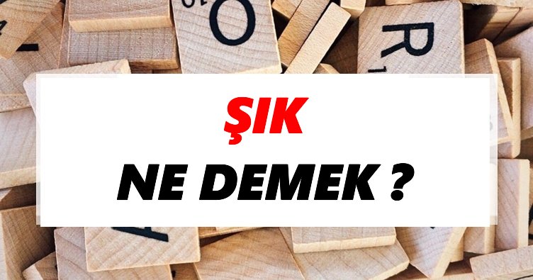 Sik Ne Demek? TDK’ya Göre Sik Sözlük Anlamı Nedir?