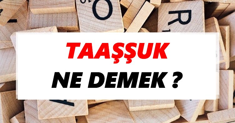Taaşşuk Ne Demek? TDK’ya Göre Taaşşuk Sözlük Anlamı Nedir?