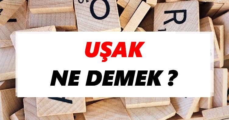 Uşak Ne Demek? TDK’ya Göre Uşak Sözlük Anlamı Nedir?