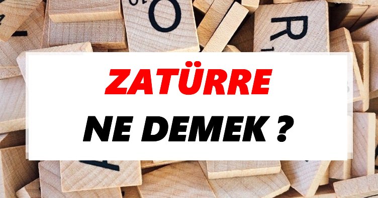 Zatürre Ne Demek? TDK’ya Göre Zatürre Sözlük Anlamı Nedir?