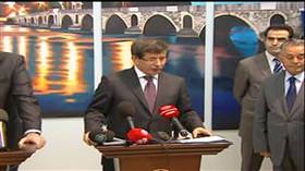 Davutoğlu Irak sınırındaki hava operasyonuyla ilgili konuştu