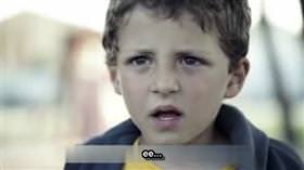 Küçük futbolculardan büyük mesaj