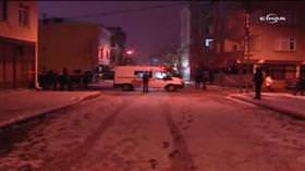 Patlamada parçalanan ceset olay yerinden kaldırıldı!