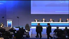 Başbakan Erdoğan, UEFA Kongresi'nde konuştu