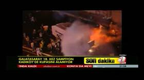 Kadıköyde derbi sonrası olaylar