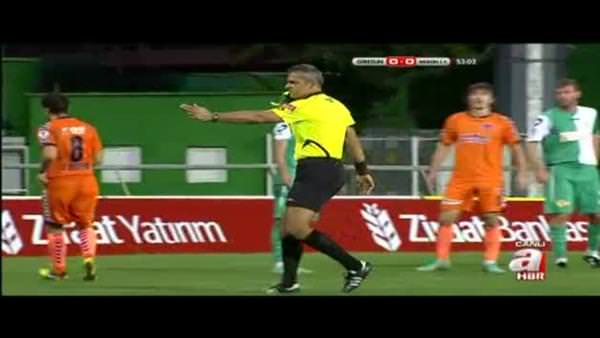 Giresunspor: 0 - Mersin İdmanyurdu: 1 (1. gol)