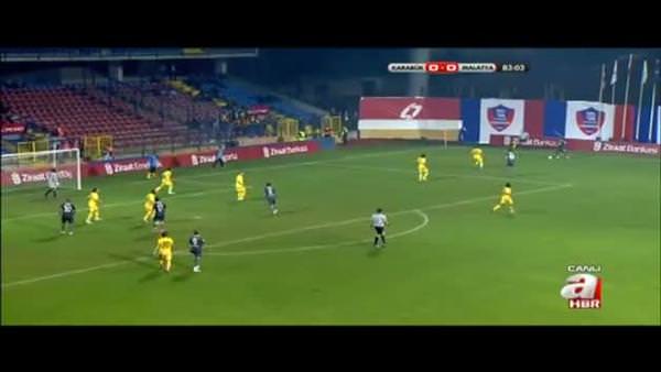 Karabükspor - Y. Malatyaspor 1-0