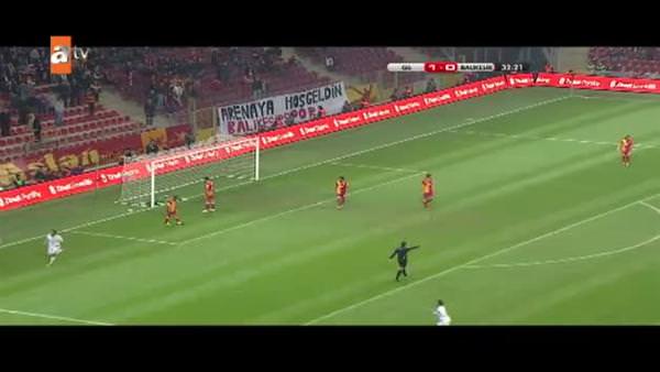 Galatasaray: 1 - Balıkesirspor: 1