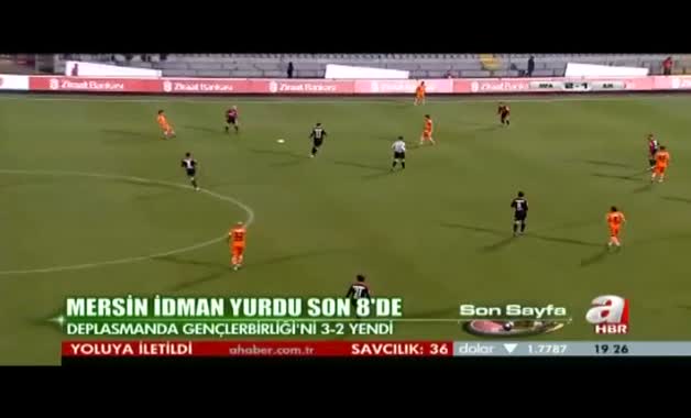 Gençlerbirliği: 2 - Mersin İdman Yurdu: 3 (Özet)