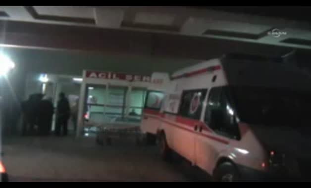 Polis adayları kaza yaptı: 5 yaralı!
