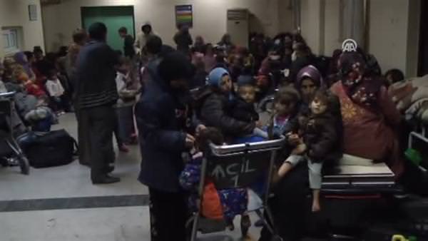 250 Suriyeli Türkiye'ye sığındı