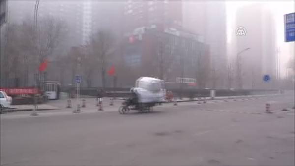 Pekin'de hava kirliliği en üst seviyede