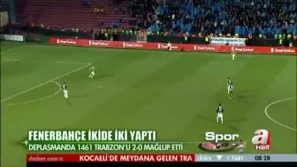 1461 Trabzon: 0 - Fenerbahçe: 2 (Özet)