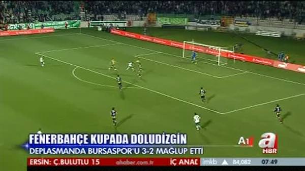 Bursaspor: 2 - Fenerbahçe: 3 (Özet)