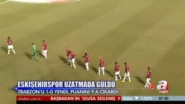 Eskişehirspor: 1 - Trabzonspor: 0 (Özet)