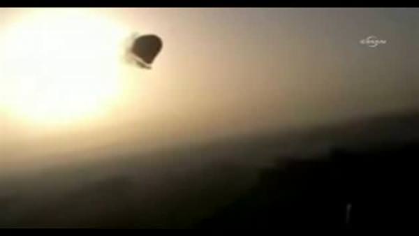 19 kişiye mezar olan balonun yere çakılma anı görüntülendi
