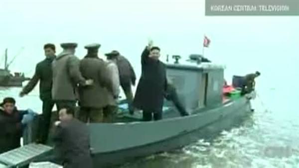 Kuzey Kore liderine ilginç uğurlama