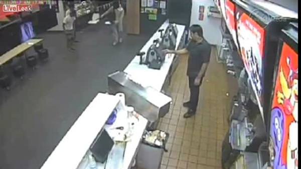 McDonalds hırsızı böyle yakalandı