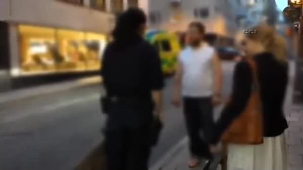 İsveçli kadın polisin aşırı güç kullanımı tepki topladı