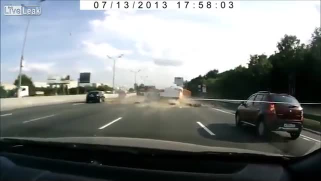 Saniye saniye otobanda dehşet