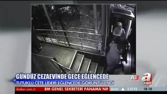 Cezaevi çetesini yakan görüntüler