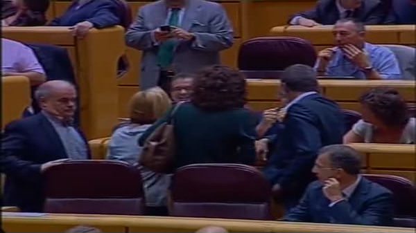 Rajoy parlamentoya ifade verdi: Hata yaptım
