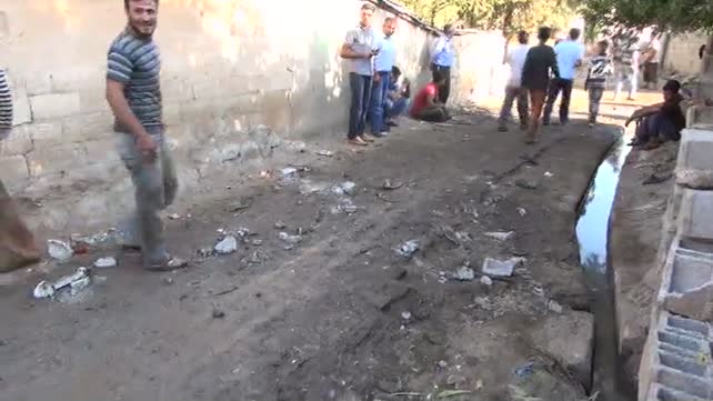 Suriye sınırında sıcak saatler...