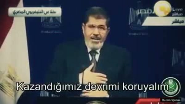 Mursi'nin darbeden önce ki son konuşması..