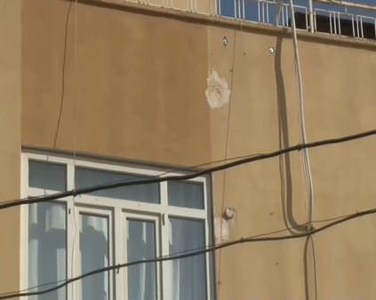 Ceylanpınar'da bir eve roket mermisi düştü