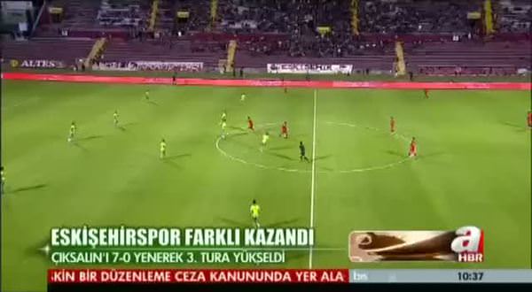 Eskişehirspor: 7 - Çıksalınspor: 0  (Özet)