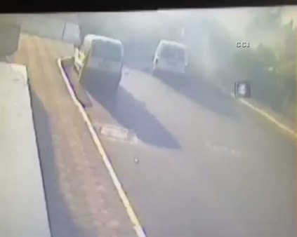 Tuzla'daki otobüs kazası kamerada