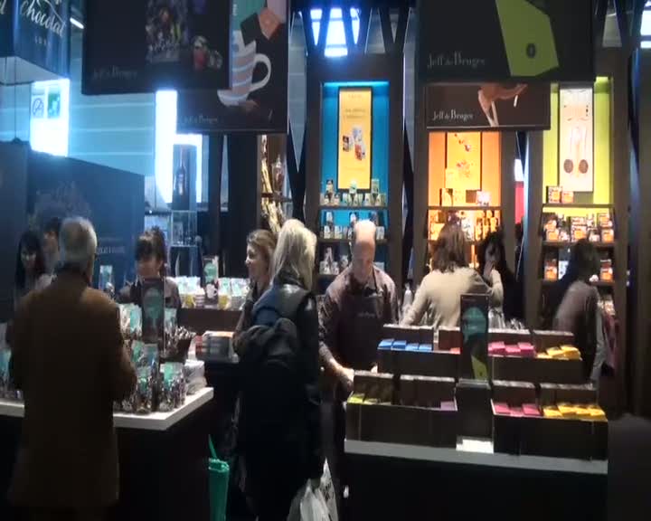 Çikolata Fuarı’ndan ilginç görüntüler