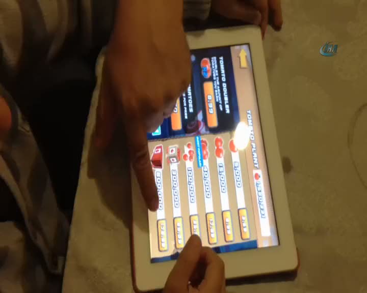 Babasının kartıyla 2 TIR domates aldı