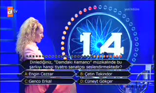 Opera sanatçısı soru karşısında utandı