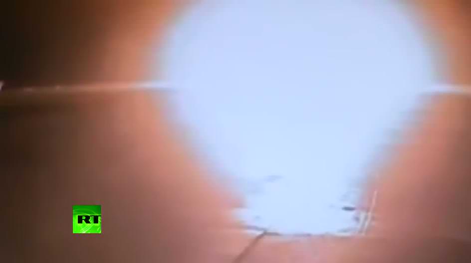 Tataristan'da düşen uçağın görüntüleri