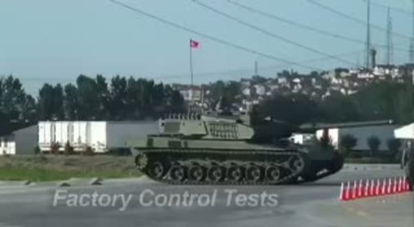 Milli tank Altay hedefi 12’den vurdu