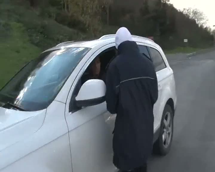 Alves, trafik ekiplerinin kış denetimine takıldı