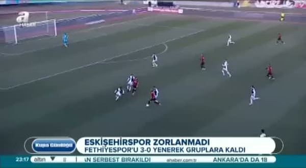 Eskişehirspor: 3 - Fethiyespor: 0