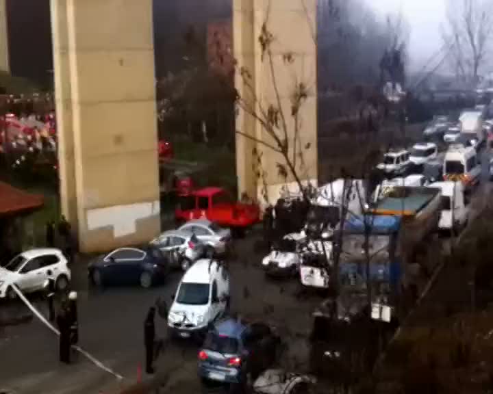 Sosyete pazarında yangın