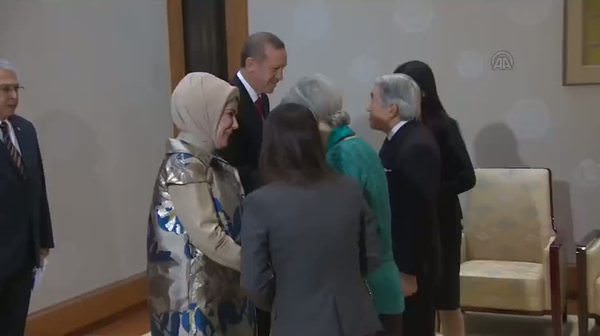 Başbakan Erdoğan Japonya İmparatoru ile görüştü